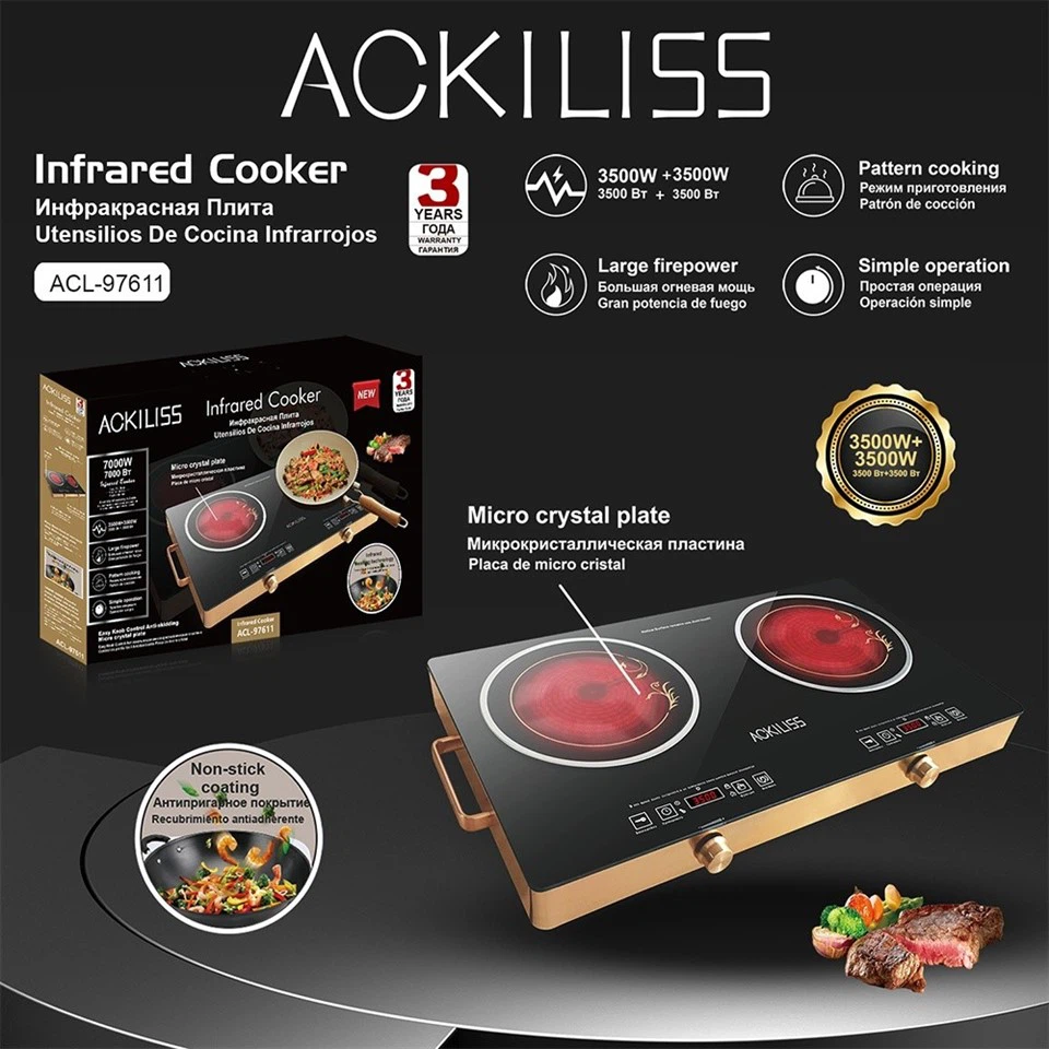 Double Burner Electric Stove high quality